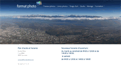 Desktop Screenshot of format-photo.net