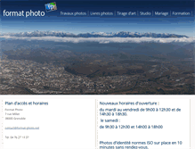 Tablet Screenshot of format-photo.net